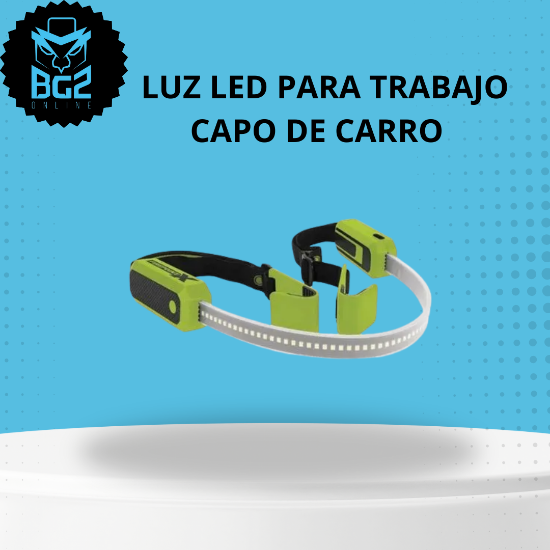 LUZ LED PARA TRABAJO CAPO DE CARRO